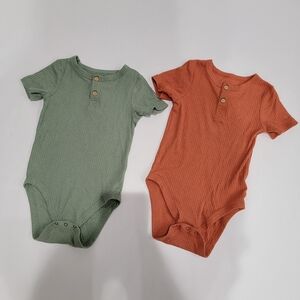 18M Cat & Jack Bundle of 2 Summer Onsies